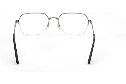 Okulary korekcyjne Zegna EZ5226 009 Prostokątne Srebrne