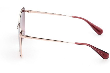 Okulary przeciwsłoneczne Max&Co. MO0027 28T Kocie oczy Złote