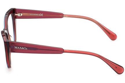 Okulary korekcyjne Max&Co. MO5028 068 Kocie oczy Czerwone