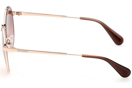 Okulary przeciwsłoneczne Max&Co. MO0042 33F Okrągłe Złote