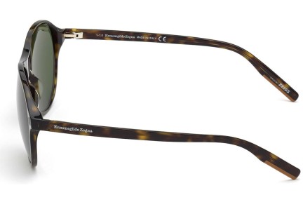 Ochelari de soare Zegna EZ0168 52N Pilot Havana