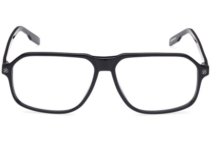 Okulary korekcyjne Zegna EZ5227 001 Pilotki (Aviator) Czarne