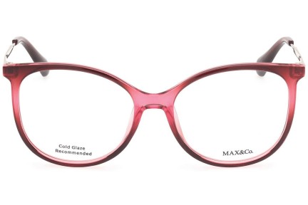 Okulary korekcyjne Max&Co. MO5008 071 Okrągłe Czerwone