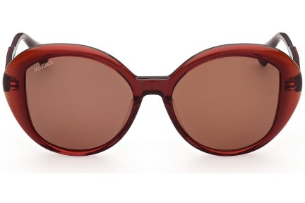 Okulary przeciwsłoneczne Max&Co. MO0019 71E Kocie oczy Czerwone