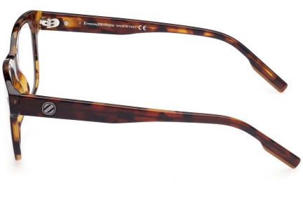 Okulary korekcyjne Zegna EZ5230 068 Kwadratowe Czerwone