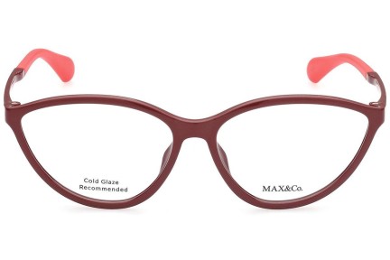 Okulary korekcyjne Max&Co. MO5044 069 Kocie oczy Czerwone