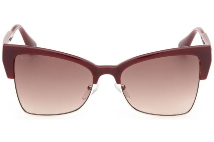 Okulary przeciwsłoneczne Max&Co. MO0004 69F Kocie oczy Czerwone