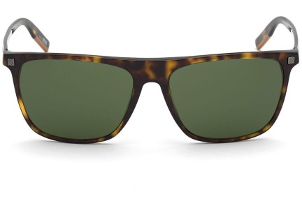 Okulary przeciwsłoneczne Zegna EZ0169 52N Flat Top Havana