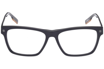 Okulary korekcyjne Zegna EZ5231 001 Kwadratowe Czarne