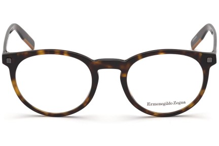 Okulary korekcyjne Zegna EZ5214 052 Okrągłe Havana