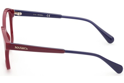 Okulary korekcyjne Max&Co. MO5020 066 Kocie oczy Czerwone
