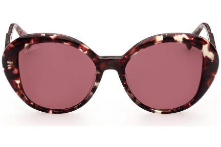 Okulary przeciwsłoneczne Max&Co. MO0019 52S Kocie oczy Havana