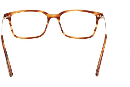 Glasses Zegna EZ5246 052 Kwadratowe Havana