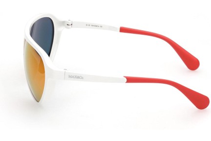 Okulary przeciwsłoneczne Max&Co. MO0023 21Z Pilotki (Aviator) Białe