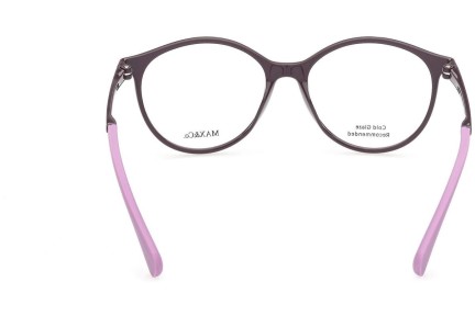 Okulary korekcyjne Max&Co. MO5014 081 Okrągłe Fioletowe