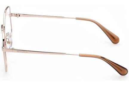 Okulary korekcyjne Max&Co. MO5037 028 Nieregularny Złote