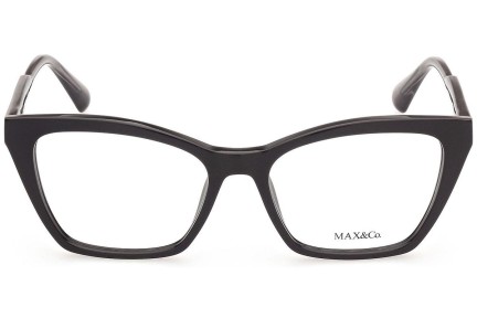 Okulary korekcyjne Max&Co. MO5001 001 Kocie oczy Czarne