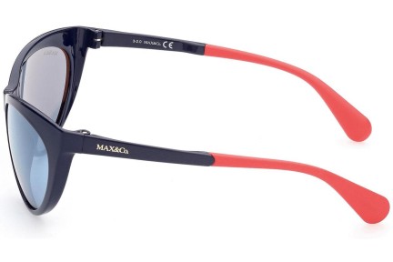 Okulary przeciwsłoneczne Max&Co. MO0037 90X Kocie oczy Niebieskie