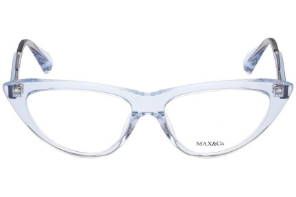 Okulary korekcyjne Max&Co. MO5015 084 Kocie oczy Niebieskie
