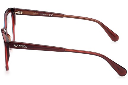 Okulary korekcyjne Max&Co. MO5016 071 Kwadratowe Czerwone
