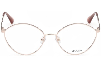 Okulary korekcyjne Max&Co. MO5034 028 Okrągłe Złote