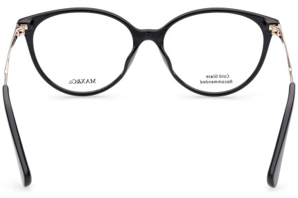Okulary korekcyjne Max&Co. MO5023 001 Kocie oczy Czarne