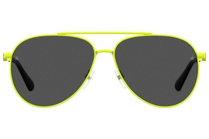 Okulary przeciwsłoneczne Chiara Ferragni CF1001/S 40G/IR Pilotki (Aviator) Żółte