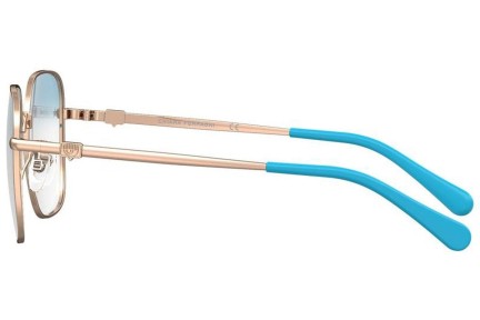 Okulary korekcyjne Chiara Ferragni CF1010/BB HOT/K6 blue-light [non-prescription] Kwadratowe Złote