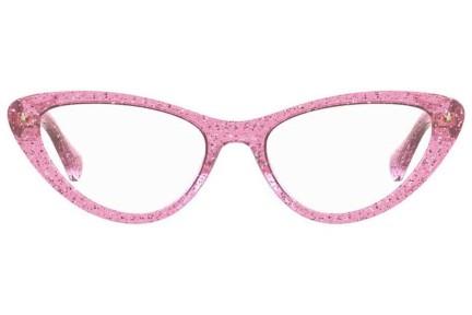 Okulary korekcyjne Chiara Ferragni CF7012 QR0 Kocie oczy Różowe
