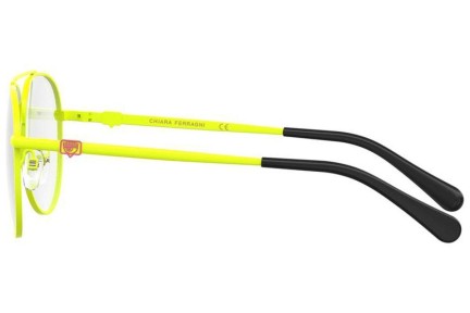 Okulary korekcyjne Chiara Ferragni CF1009 40G Pilotki (Aviator) Żółte