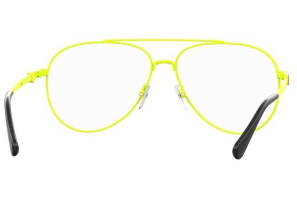 Okulary korekcyjne Chiara Ferragni CF1009 40G Pilotki (Aviator) Żółte