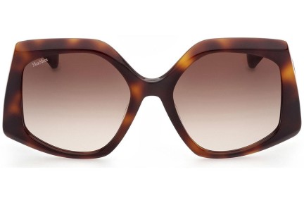 Okulary przeciwsłoneczne Max Mara MM0012 52F Nieregularny Havana