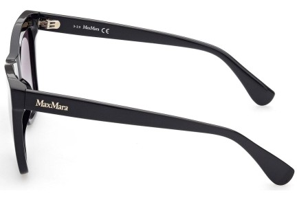 Okulary przeciwsłoneczne Max Mara MM0008 01B Kwadratowe Czarne