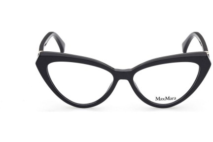 Okulary korekcyjne Max Mara MM5015 001 Kocie oczy Czarne