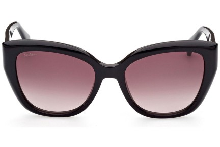 Okulary przeciwsłoneczne Max Mara MM0040 01B Kocie oczy Czarne