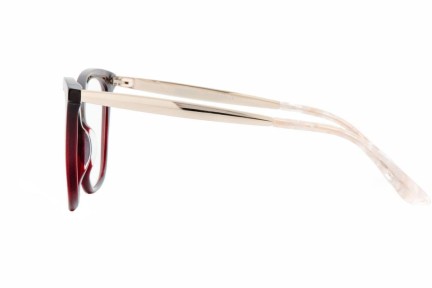 Okulary korekcyjne Kohe by eyerim Andrea Burgundy blue-light [non-prescription] Kocie oczy Czerwone