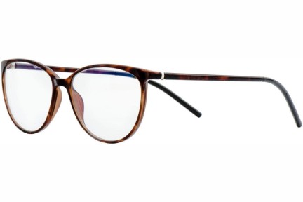 Briller OiO by eyerim Elara Tortoise blue-light [non-prescription] Polarized Oval Havana