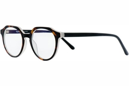 Okulary korekcyjne OiO by eyerim Martin Havana Matte blue-light [non-prescription] Okrągłe Havana