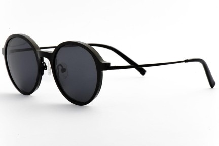 Okulary korekcyjne OiO by eyerim Luna Black Polarized Owalne Czarne