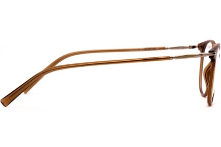 Okulary korekcyjne OiO by eyerim Izar Crystal Brown Okrągłe Brązowe