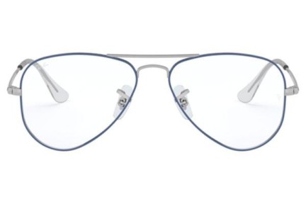 Okulary korekcyjne Ray-Ban Junior Junior Aviator RY1089 4074 Pilotki (Aviator) Niebieskie
