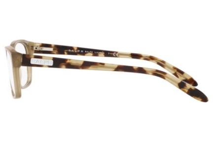 Okulary korekcyjne Ralph by Ralph Lauren RA7039 5854 Kwadratowe Beżowe
