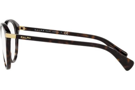 Okulary korekcyjne Ralph by Ralph Lauren RA7128 5003 Kocie oczy Havana