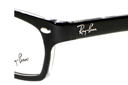 Okulary korekcyjne Ray-Ban RX5150 2034 Prostokątne Czarne