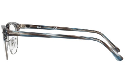 Okulary korekcyjne Ray-Ban Clubmaster RX5154 5750 Browline Niebieskie