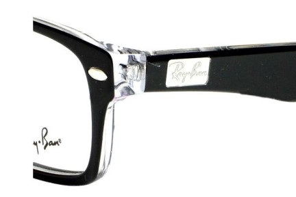 Okulary korekcyjne Ray-Ban RX5206 2034 Prostokątne Czarne