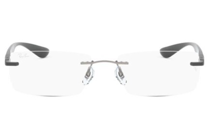 Okulary korekcyjne Ray-Ban RX8724 1218 Prostokątne Srebrne