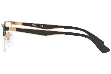 Okulary korekcyjne Ray-Ban RX6335 2890 Kwadratowe Czarne