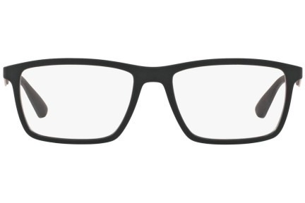 Okulary korekcyjne Ray-Ban RX7056 5644 Kwadratowe Czarne
