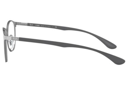 Okulary korekcyjne Ray-Ban RX6355 3097 Okrągłe Srebrne